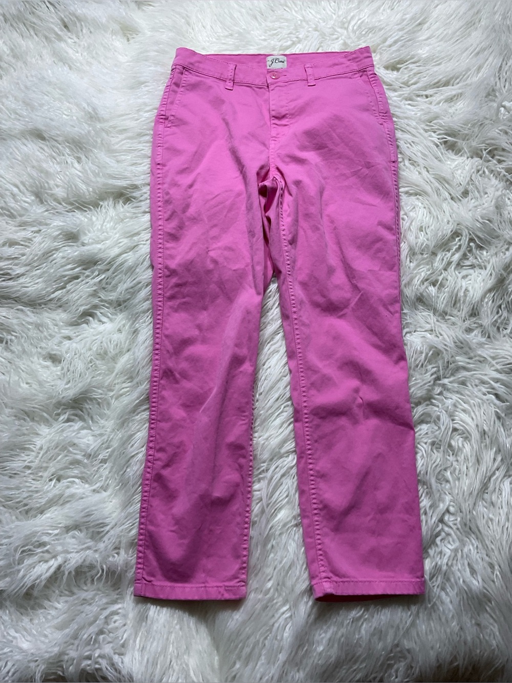 J Crew Vintage Slim-straight Stretch Chino Pant